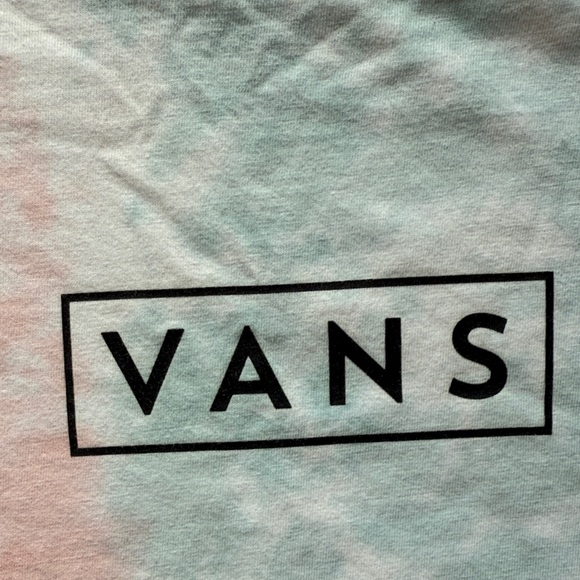 Vans Men's Pastel Tie-Dye T-Shirt - Pink and Teal - Picture 3 of 5